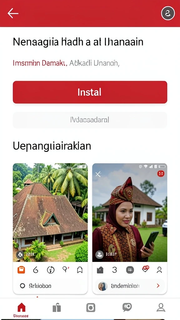 Tampilan antarmuka yang menarik dan mudah dinavigasi.