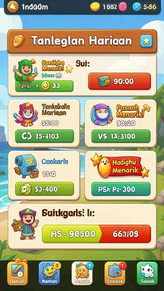 Bonus dan promosi menarik setiap minggu.