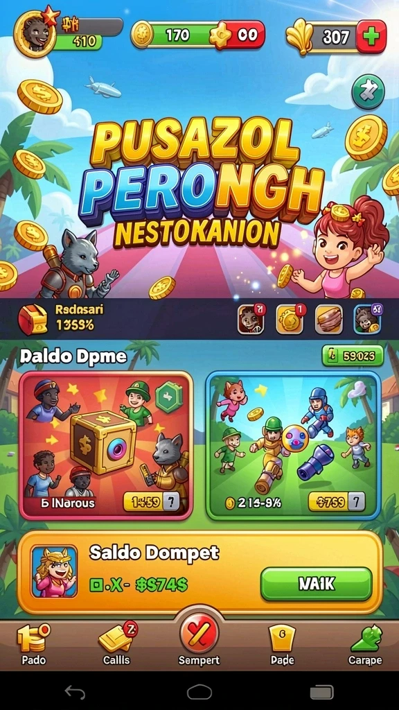 Berbagai pilihan tema permainan slot yang menarik.