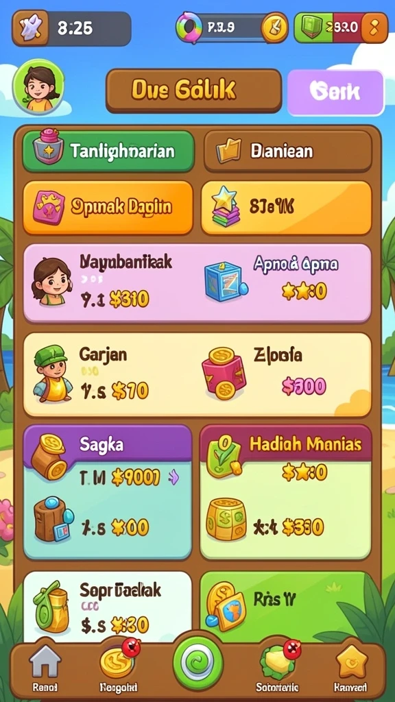 Tema slot yang beragam dan unik.