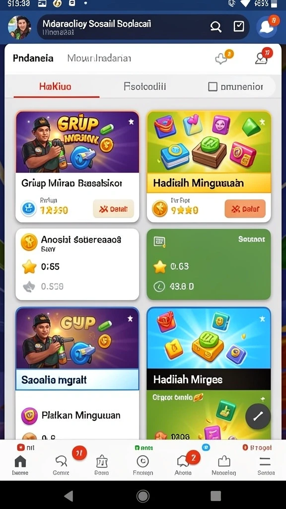 Tampilan antarmuka yang ramah pengguna dan menarik.