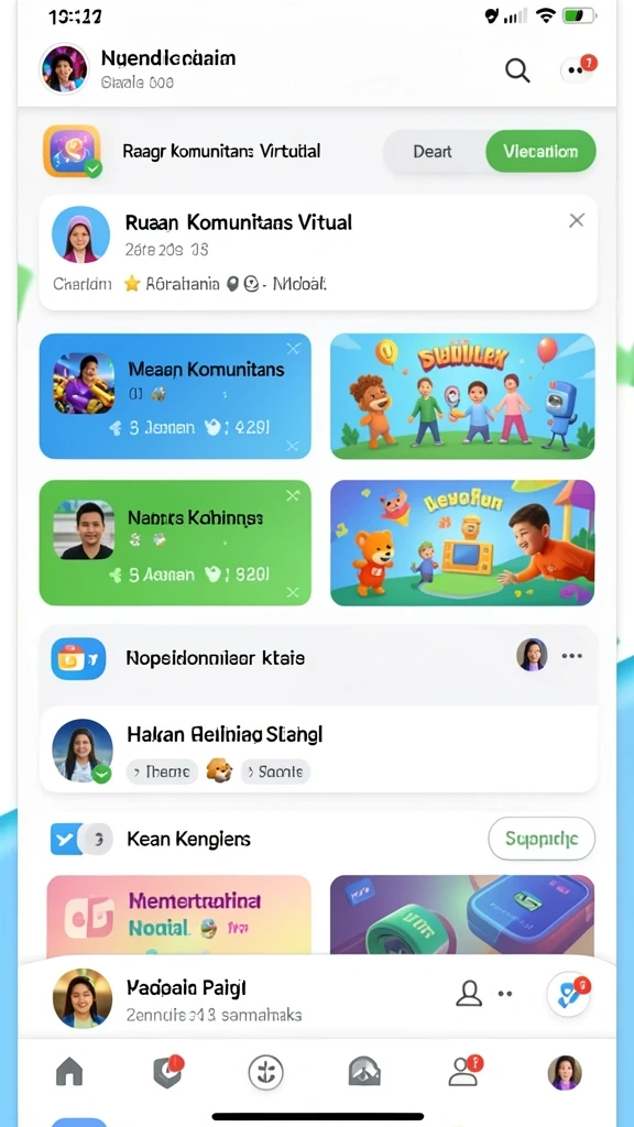 Antarmuka pengguna yang intuitif dan menarik.