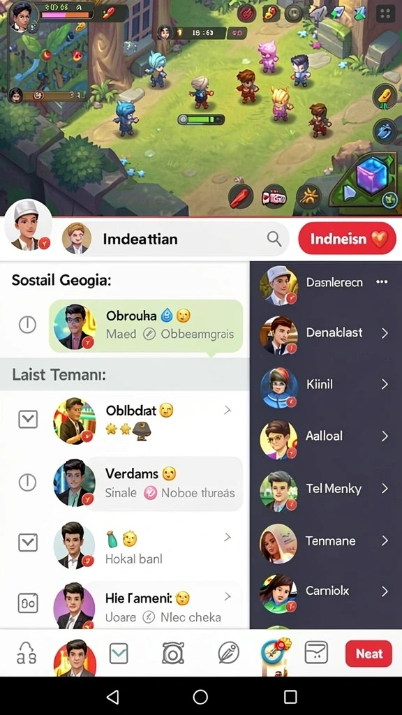 Screenshot menampilkan tampilan permainan yang menarik.