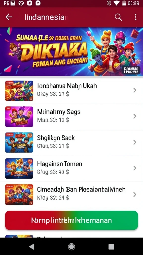 Tampilan antarmuka pengguna yang menarik dan mudah dinavigasi.