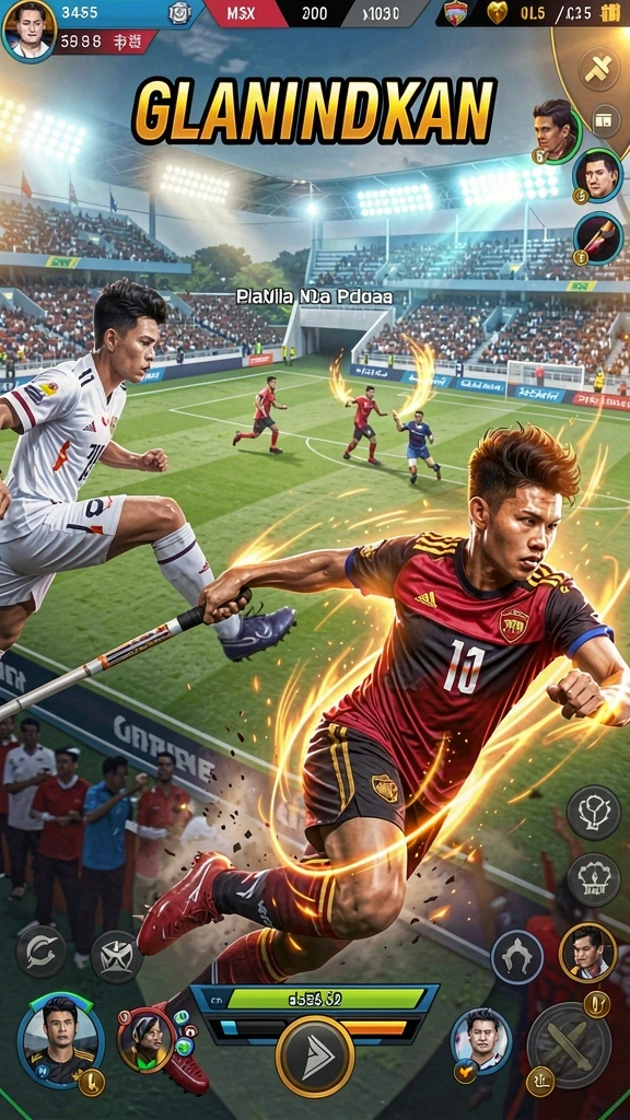 Tampilkan berbagai tema permainan yang menarik.