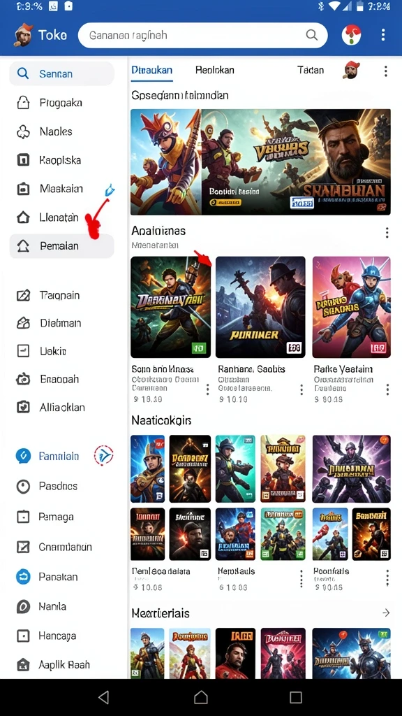 Tampilan permainan slot yang menarik dan penuh warna.