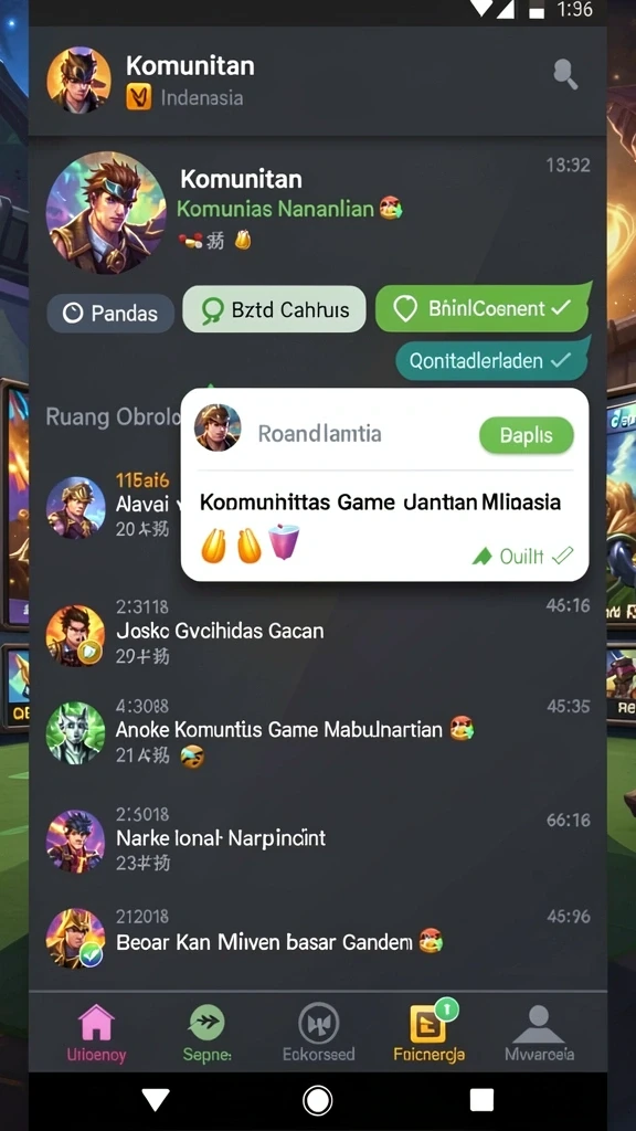 Tampilan antarmuka yang user-friendly dan menarik.