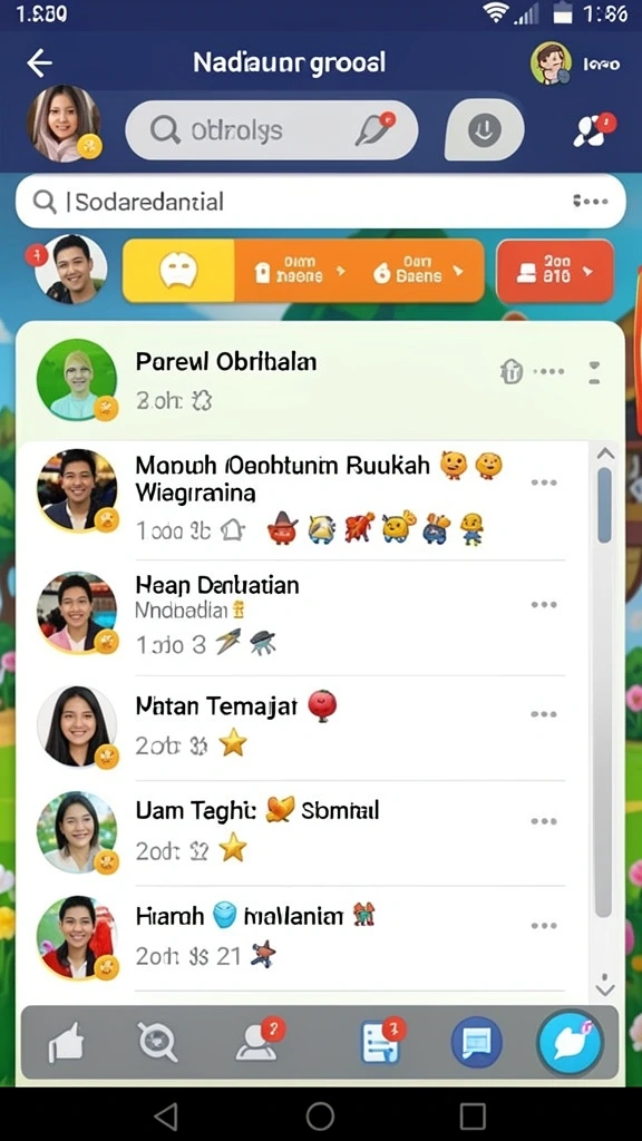 Fitur turnamen yang menarik bagi para pemain.