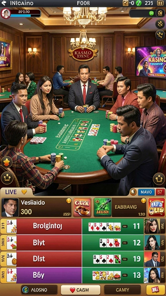 Tampilan awal permainan IDRRP yang menarik dan modern.