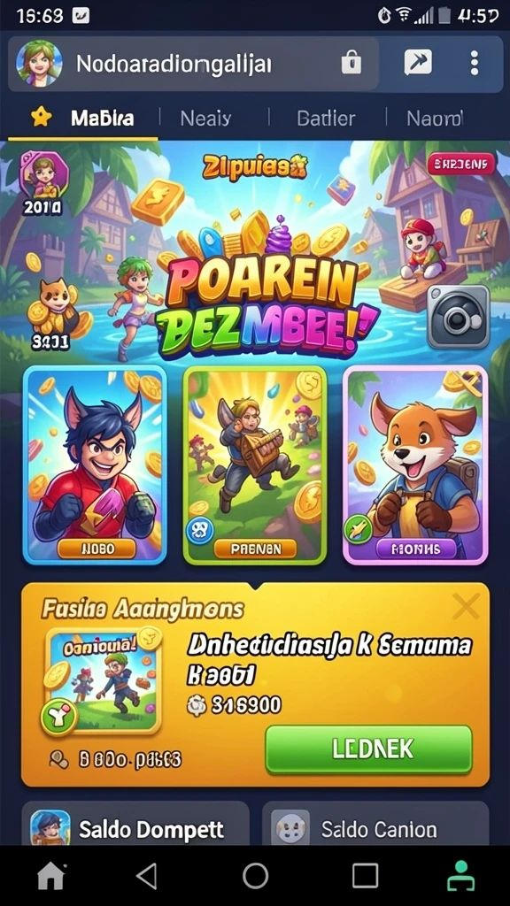 Beragam pilihan mesin slot yang menghibur.