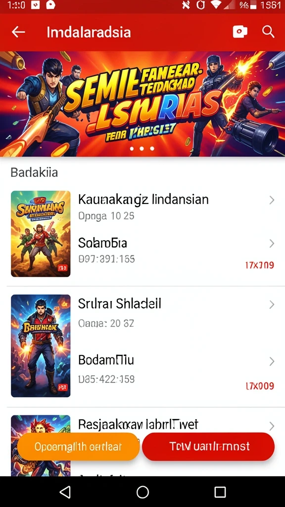 Pengalaman bermain yang seru dan mendebarkan.