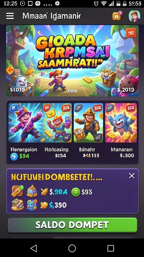 Mode multiplayer memungkinkan Anda bersaing dengan teman.