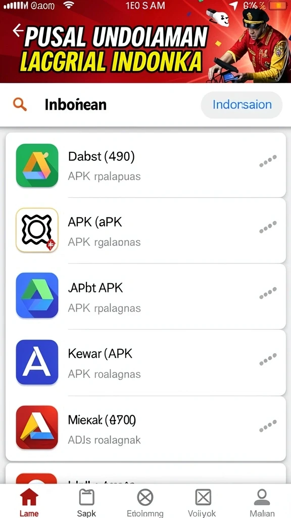 Tampilan mesin slot yang menarik dan cerah.