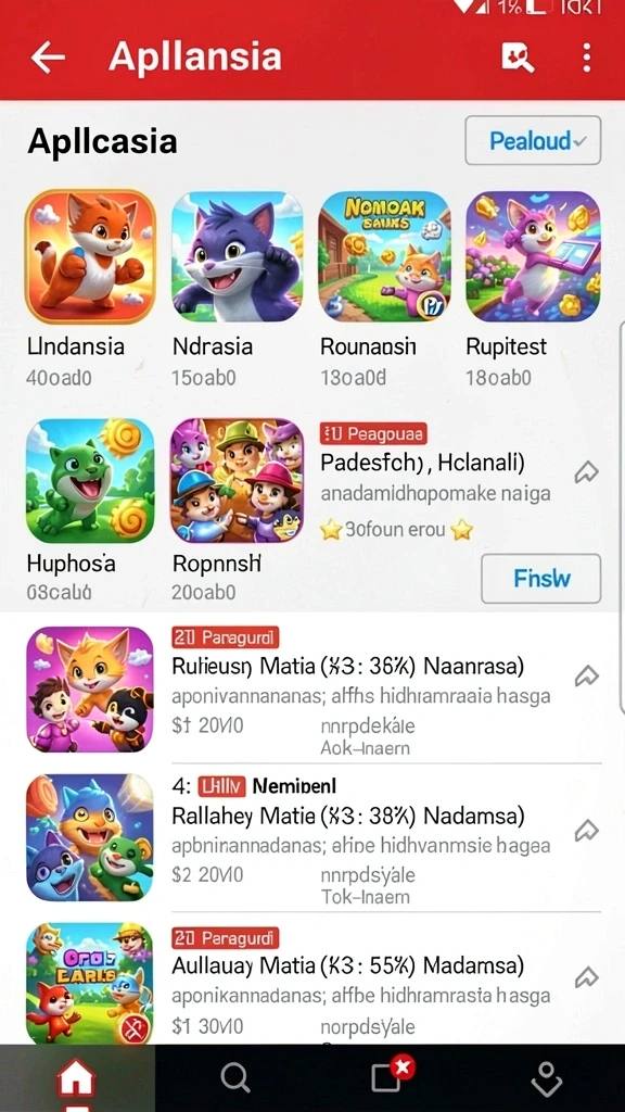 Tema permainan yang beragam dan menghibur.
