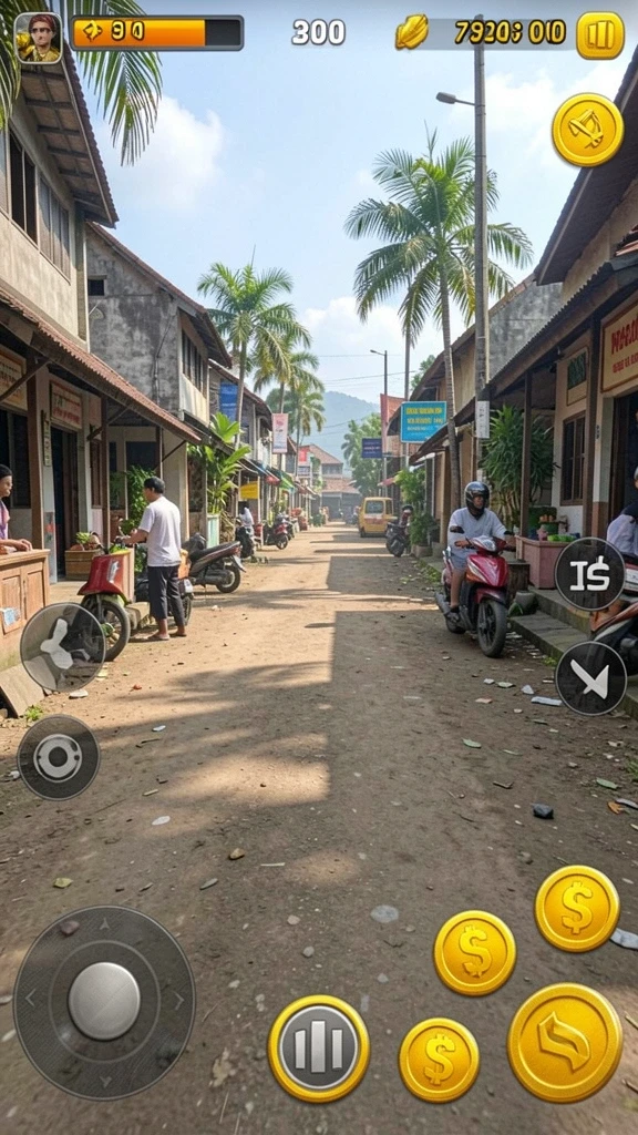 Fitur bonus harian yang memberikan hadiah menarik.