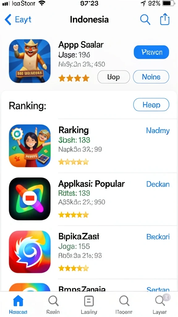 Tampilan antarmuka yang ramah pengguna dan intuitif.
