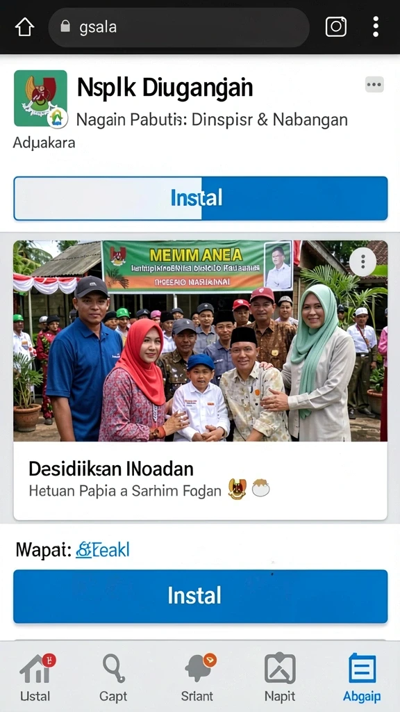 Screenshot menunjukkan fitur bonus yang menghadirkan putaran gratis.
