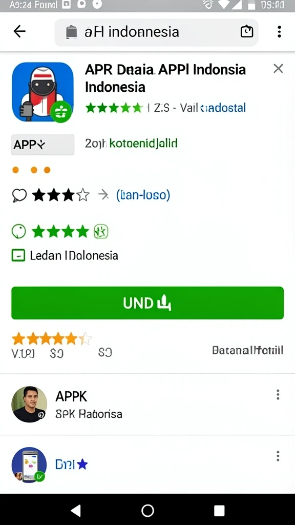 Tampilan antarmuka game yang menarik dan ramah pengguna.