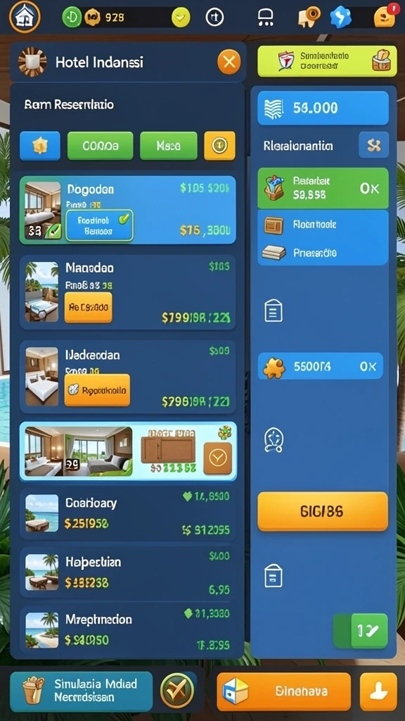 Screenshot menunjukkan fitur bonus yang menarik dan kesempatan menang besar.