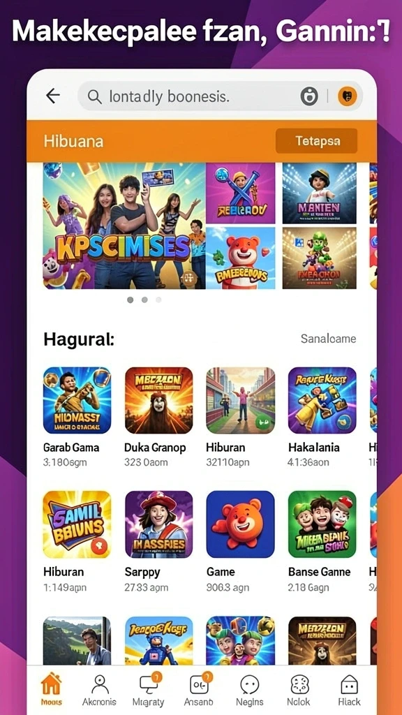 Beragam tema slot yang bisa dieksplorasi.