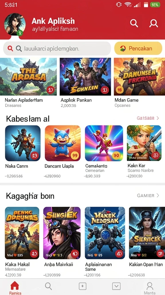 Grafis berkualitas tinggi dan efek suara yang memukau.