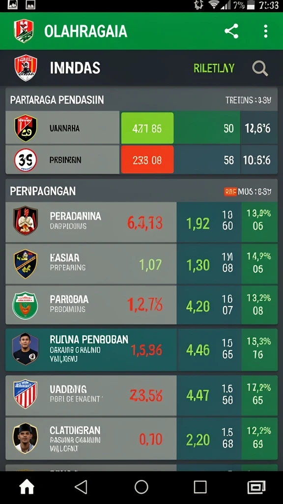 Tampilan antarmuka yang user-friendly dan menarik.
