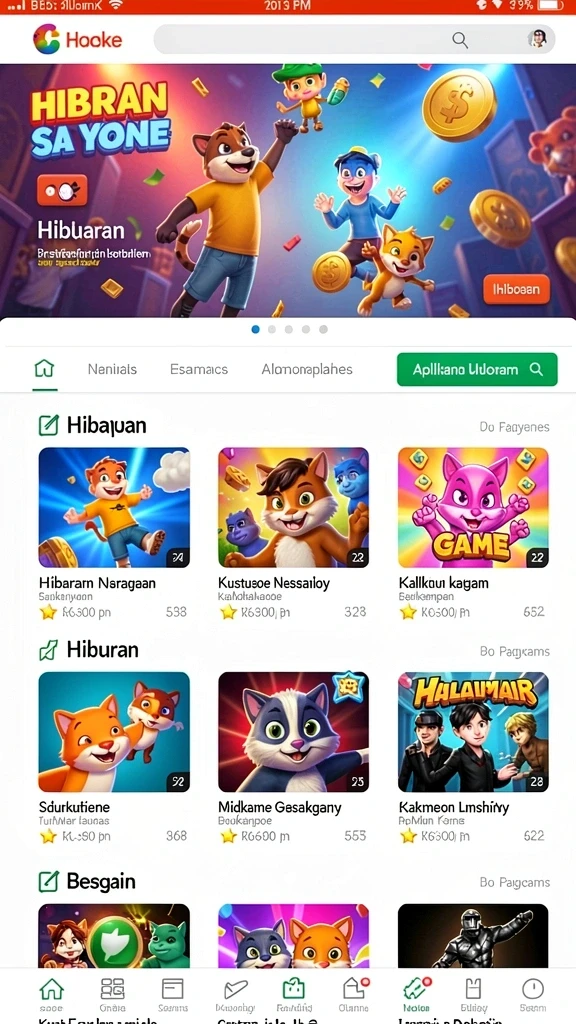 Keseruan dalam setiap putaran dan bonus.