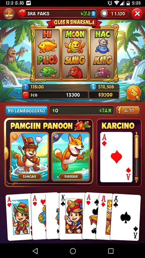 Tampilan menarik dari tema slot terbaru.
